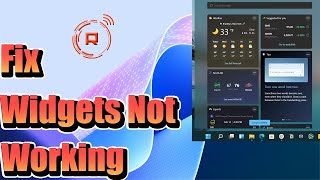 How to Fix Widgets Not Working in Windows 11 [upl. by Maillw]