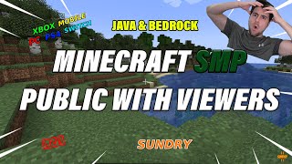 🔴247 Joinable Minecraft Server SMP PUBLIC  210 Java amp Bedrock Survival Server  ip ReRun [upl. by Yecaw]