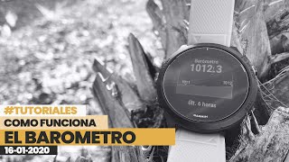 Como funciona la TEMPERATURA y el BAROMETRO en relojes GARMIN [upl. by Sifan]