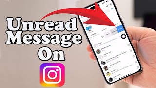 How To Unread A Message On Instagram [upl. by Inoj]