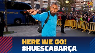 Trip to Huesca ahead of LaLiga match [upl. by Ange]