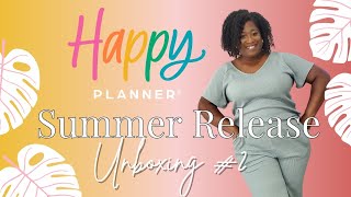 These Updated Accessories From Happy Planner Are Storage Goals Summer Unboxing Part 2 [upl. by Erdnuaed]