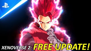 THE NEXT FREE UPDATE FOR DRAGON BALL XENOVERSE 2 [upl. by Assyram]