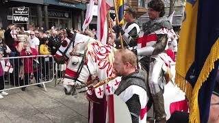 St George’s Day Parade Nottingham 2019 [upl. by Jean119]