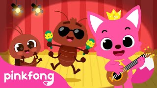 La Cucaracha  Outdoor Songs  Spanish Nursery Rhymes in English  Pinkfong [upl. by Eugilegna]