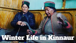 Winter Life In Kinnaur HP Ribba Village Vlog Part 1 [upl. by Sverre]