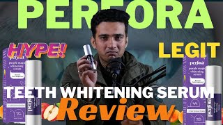 Perfora Purple Magic Teeth Whitening Serum Does It Really Work  Honest Review [upl. by Yenolem]