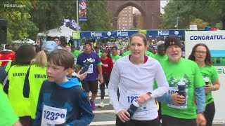 Thousands of runners descend on Hartford for annual marathon [upl. by Chancelor]