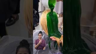 safe hair color at home in seconds haircolor hairspray haircolour hairstyle hairstyletutorial [upl. by Egor]