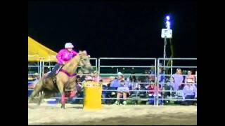 Best Barrel Racing Run Winning Round 2 of Finals [upl. by Ania]