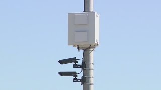 License plate readers installed in Los Angeles LAPD hopes for more by years end [upl. by Nayt]