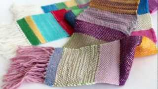 Rigid Heddle Weaving with Angela Tong on Craftsycom [upl. by Jacynth]