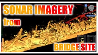 Sonar Image released from Baltimore Bridge Collapse [upl. by Arakat]