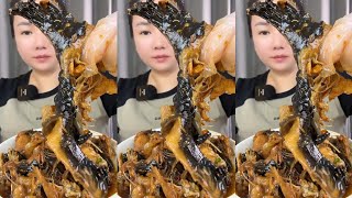 monkfish fish mukbang [upl. by Haret]