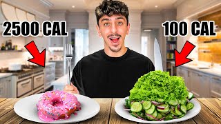 Eating Highest VS Lowest Calorie Food  Challenge [upl. by Kir]