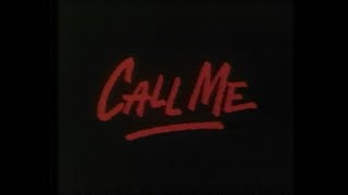 Call Me 1988 VHS Trailer [upl. by Moreen]