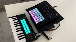 Novation  Circuit Tracks amp Launchkey Mini Perfect Portable Combo [upl. by Milks]