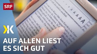 EReader im Test Auch das günstigste Modell überzeugt  2018  Kassensturz  SRF [upl. by Asum]