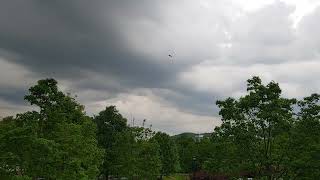 Nimbostratus clouds Time lapse [upl. by Damalus]