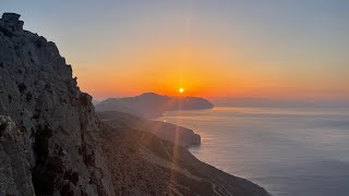 Hike to Profitis Ilias in Amorgos Greece [upl. by Eiggem]