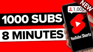 How To Get 1000 Subscribers on YouTube in 8 minutes real results [upl. by Halet842]