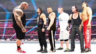 Martyn Ford vs Roman Reigns Brock Lesnar The Great Khali John Cena amp The Undertaker [upl. by Guenzi72]