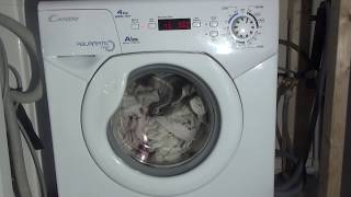 Candy Aquamatic 4kg Tempo  Wash interm spin Part 4 [upl. by Hasan]