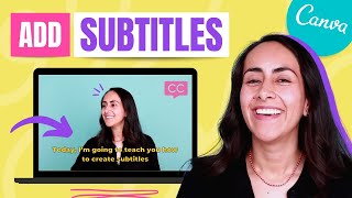 How to Add SUBTITLES in Canva for Free Easy Tutorial [upl. by Pliske190]