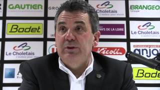 CB Pascal Donnadieu après CholetNanterre 271215 [upl. by Allisan]