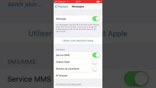 Comment envoyer des messages sur iPhone 📱🔥 [upl. by Grover939]