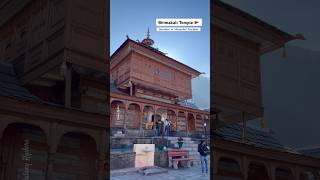 BhimaKali Temple at Sarahan in Himachal Pradesh trending youtubeshorts hindutemple sanatandharma [upl. by Aitan]