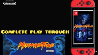 Arcade Archives METAMORPHIC FORCE Switch complete playthrough [upl. by Koetke346]