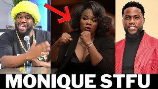 Corey Holcomb CHECKS Monique for Kevin Hart slander CoreyHolcomb5150Land [upl. by Roseann]