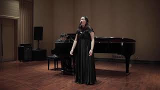 1Johannes Brahms Minnelied Op 71 No 5 SENIOR VOCAL RECITAL BY ANUNYAYA ROJANAPHAN [upl. by Llertal297]