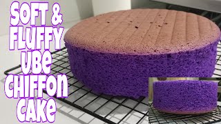 Easy to make Ube Chiffon Cake l MimilouKitchen [upl. by Neff780]