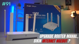 Upgrade router rumah  Ruijie Reyee RGEW1800GX PRO [upl. by Eikceb]