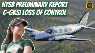 NTSB Preliminary Report PA31 Loss of Control on Takeoff Albany NY [upl. by Tippets]