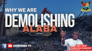 WHY WE ARE DEMOLISHING ALABA MARKET ugwumbatv duet igbo lagos nigeria [upl. by Einnel]