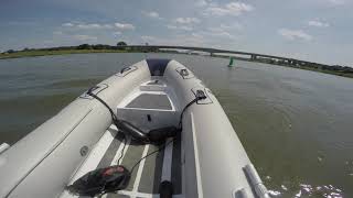 Testing new RIB  Talamex Silverline 350 [upl. by Aratal]