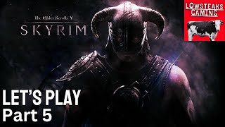 The Elder Scrolls V Skyrim  Part 5  Throat of the World [upl. by Htessil669]