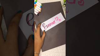 I Tried Emmas Calligraphy Techniques [upl. by Devad]