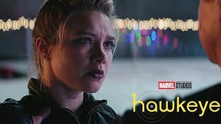 Yelena forgives Clint  Hawkeye Episode 6 2021 Disney [upl. by Mannos]