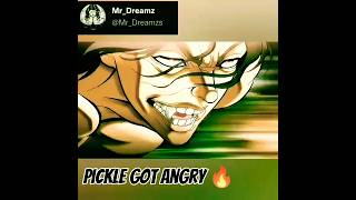 When pickle got angry 😡 pickle vs jack hanma anime MrDreamzs [upl. by Zach]