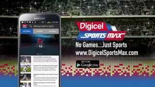 Digicel SportsMax  The Caribbeans hottest new sports app [upl. by Stanhope]