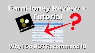 EarnHoney Review amp Tutorial Why I Do NOT Recommend It [upl. by Maurits398]