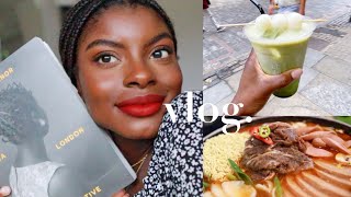 LONDON VLOG  african art exhibitions korean food meal prep  chilling with peacocks [upl. by Patt]