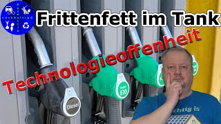 HVO100  Technologieoffenheit mit altem Frittenfett [upl. by Scuram]