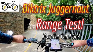 Range Test on Biktrix Juggernaut [upl. by Eidassac]