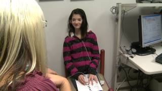 Teen girl hears for first time with brainstem implant [upl. by Eiramlehcar685]