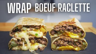 SANDWICH WRAP BOEUF RACLETTE  FOOD IS LOVE [upl. by Tami]